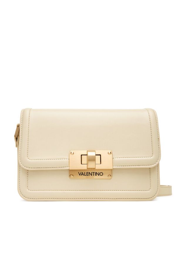 VALENTINO - Valentino Torebka Floren VBS9A909 Écru. Kolor: kremowy. Materiał: skórzane