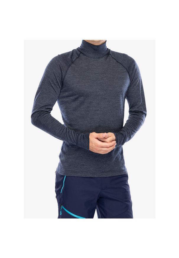 Bluza termoaktywna męska Houdini Activist Turtleneck. Kolor: szary. Sezon: zima. Sport: narciarstwo