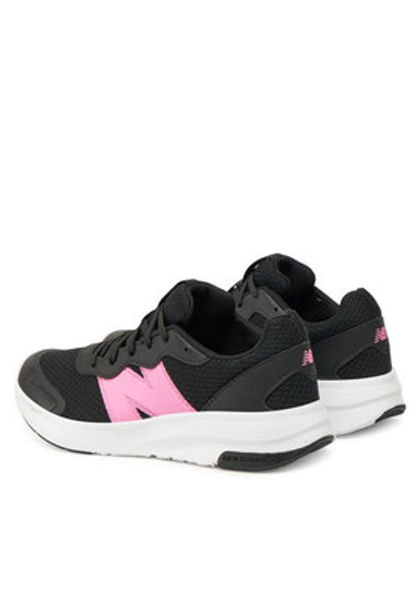 New Balance Buty do biegania 578's GK578BP Czarny. Kolor: czarny. Materiał: skóra
