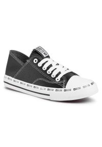 BIG STAR SHOES - Trampki Big Star Shoes FF274023 Black. Kolor: czarny. Materiał: skóra