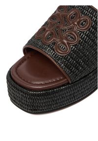 Nine West Klapki EO-259-8201 Czarny. Kolor: czarny. Materiał: syntetyk #6