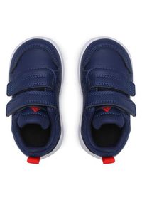 Adidas - adidas Buty Tensaur I S24053 Granatowy. Kolor: niebieski. Materiał: skóra #5