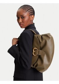 Pinko - PINKO Torebka Jolene Shoulder Classic PE 25 PLTT 102801 A270 Zielony. Kolor: zielony. Materiał: skórzane #1