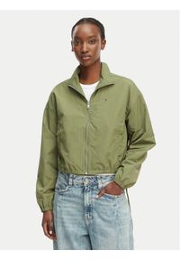 Tommy Jeans Kurtka przejściowa DW0DW22325 Zielony Regular Fit. Kolor: zielony. Materiał: syntetyk #1