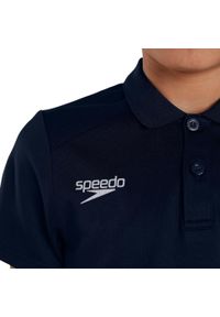 Koszulka T-Shirt dla dzieci Speedo Club Dry Polo. Typ kołnierza: polo. Kolor: niebieski