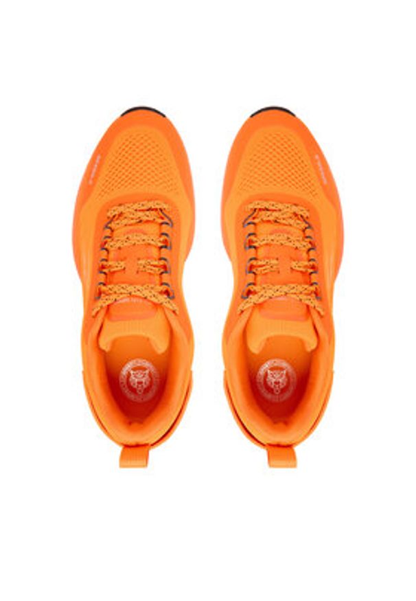 Plein Sport Sneakersy FAES USC0779 STE003N Pomarańczowy. Kolor: pomarańczowy. Materiał: materiał