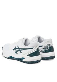 Asics Buty do tenisa Gel-Dedicate 8 Clay 1041A448 Biały. Kolor: biały. Materiał: skóra. Sport: tenis #6