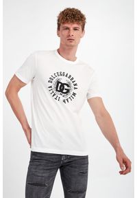 Dolce & Gabbana - T-shirt DOLCE & GABBANA. Materiał: bawełna. Długość rękawa: krótki rękaw. Długość: krótkie. Wzór: nadruk