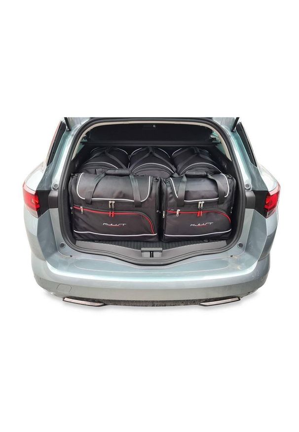 KJUST - Torby Do Bagażnika Renault Megane Grandtour Phev 2020+ 5Szt Kjust. Kolor: czarny. Styl: sportowy