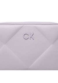 Calvin Klein Torebka Re-Lock Quilt Camera Bag K60K610767 Fioletowy. Kolor: fioletowy. Materiał: skórzane #5