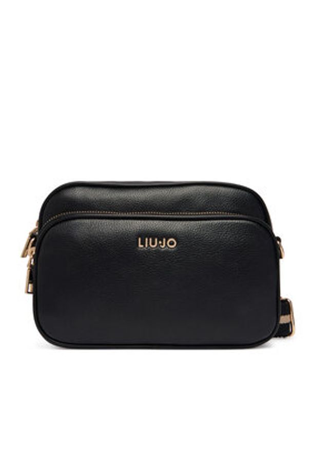Liu Jo Torebka AA6176 E1012 Czarny. Kolor: czarny. Materiał: skórzane