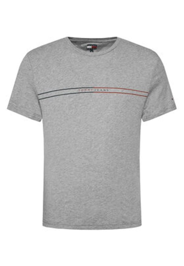 Tommy Jeans Komplet 2 t-shirtów Entry Graphic DM0DM21902 Kolorowy Slim Fit. Materiał: bawełna. Wzór: kolorowy