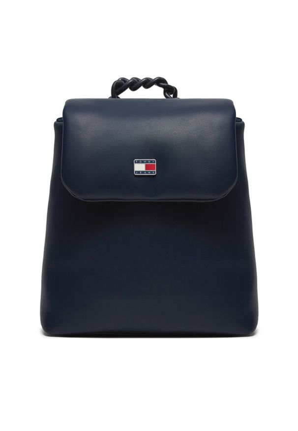 Tommy Jeans Plecak Tjw City-Wide Backpack AW0AW15938 Granatowy. Kolor: niebieski. Materiał: skóra