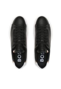 BOSS - Boss Sneakersy Bulton_Runn 50497880 10240265 01 Czarny. Kolor: czarny. Materiał: skóra #3