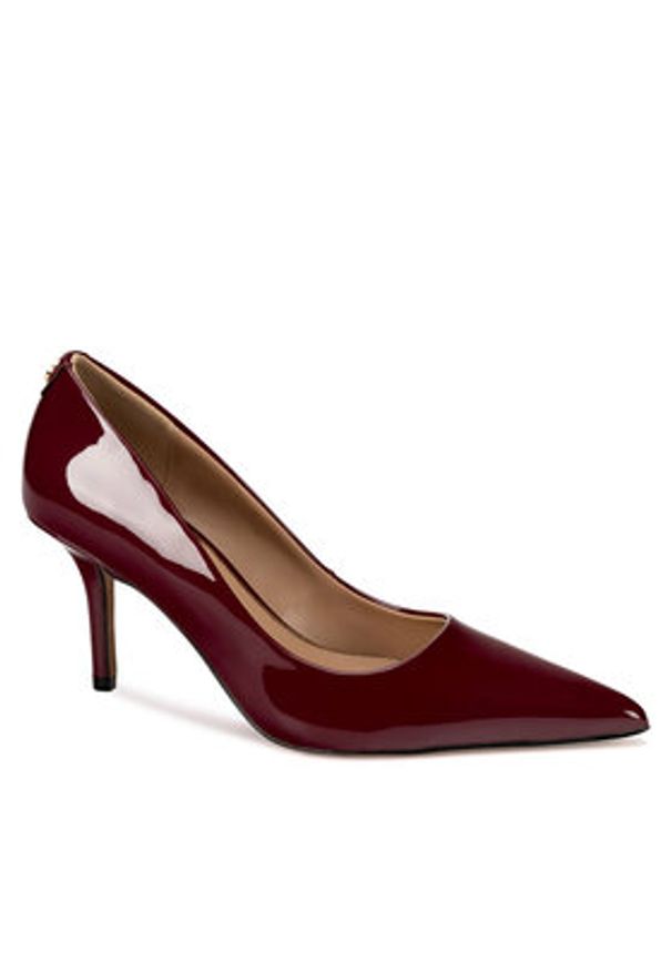 Nine West Szpilki WFA3045-1A Bordowy. Kolor: czerwony. Materiał: skóra. Obcas: na szpilce