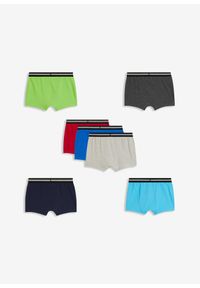 bonprix - Bokserki z miękką bawełną (7 par). Kolor: niebieski. Materiał: bawełna #2