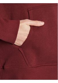 Under Armour Bluza Ua Rival Fleece Logo 1356318 Bordowy Regular Fit. Kolor: czerwony. Materiał: bawełna #5