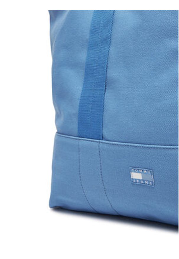 Tommy Jeans Torebka Tjw Tote Edition Canvas AW0AW17542 Niebieski. Kolor: niebieski