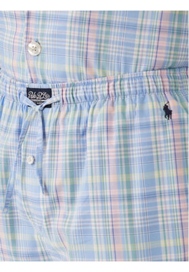 Polo Ralph Lauren Piżama 714899627015 Kolorowy Regular Fit. Materiał: bawełna. Wzór: kolorowy