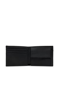 Tommy Jeans Mały Portfel Męski Tjm Daily + Cc & Coin Wallet AM0AM12268 Czarny. Kolor: czarny. Materiał: skóra
