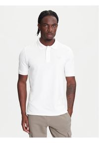 Guess Polo Z5YP02 K9WF1 Biały Regular Fit. Typ kołnierza: polo. Kolor: biały. Materiał: bawełna #1