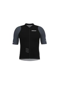 BIORACER - Cycling Jersey Short Sleeve Kids - Icon Black/Anthracite. Kolor: czarny. Materiał: jersey. Sport: kolarstwo #1