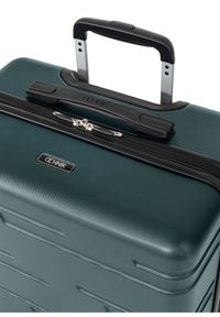 Ochnik - Komplet walizek na kółkach 19''/24''/30''. Kolor: zielony. Materiał: materiał, poliester, guma #5