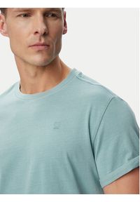 G-Star RAW - G-Star Raw T-Shirt Lash D16396-2653 Turkusowy Regular Fit. Kolor: turkusowy. Materiał: bawełna #2