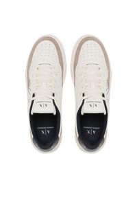Armani Exchange Sneakersy XUX148 XV601 S030 Biały. Kolor: biały. Materiał: skóra #7