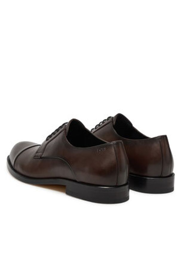 BOSS Półbuty Tayil-L 50548293 Brązowy. Kolor: brązowy. Materiał: skóra