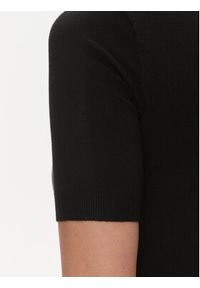 Guess Sweter Grace W4RR38 Z2NQ2 Czarny Regular Fit. Kolor: czarny. Materiał: wiskoza #4