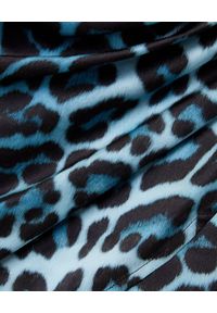 GAUGE81 AMSTERDAM - Niebieska spódnica w panterkę Sendai. Okazja: na imprezę. Kolor: niebieski. Materiał: jedwab. Wzór: motyw zwierzęcy. Sezon: lato #4