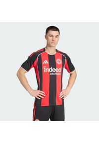 Adidas - Koszulka podstawowa Eintracht Frankfurt 25/26. Kolor: czarny, czerwony, wielokolorowy. Sport: piłka nożna #1