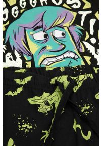 COCCODRILLO - Coccodrillo piżama bawełniana dziecięca x Scooby Doo kolor czarny wzorzysta. Kolor: czarny. Materiał: bawełna. Długość: długie #4