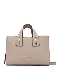 Tous - TOUS Torebka Back To Basics 2002373343 Khaki. Kolor: brązowy. Materiał: skórzane #1