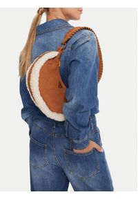 Guess Torebka Amita Mini HWSW95 39720 Brązowy. Kolor: brązowy. Materiał: skórzane, zamszowe #4