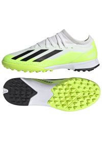 Adidas - Buty piłkarskie adidas X Crazyfast.3 Tf Jr IE1568 białe białe. Zapięcie: sznurówki. Kolor: biały. Materiał: guma, syntetyk. Sport: piłka nożna #2