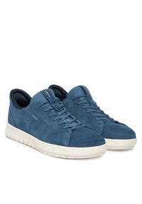 Geox Sneakersy U Flextride Plus U65MAA 00022 C4005 Niebieski. Kolor: niebieski. Materiał: skóra, zamsz #6