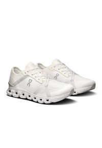 On - ON Cloud X 4 AD W White | Wolf Buty damskie treningowe. Okazja: na co dzień, do pracy. Kolor: biały. Szerokość cholewki: normalna. Sport: fitness, bieganie