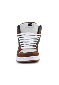 DC Shoes - Buty do chodzenia męskie DC Manteca 4 Hi. Zapięcie: sznurówki. Kolor: brązowy, wielokolorowy, biały. Materiał: materiał, skóra. Szerokość cholewki: normalna. Sport: turystyka piesza