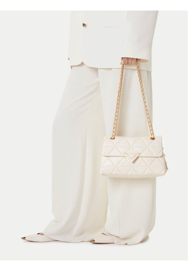 Aldo Torebka Softpuffquilt 14010047 Beżowy. Kolor: beżowy. Materiał: skórzane