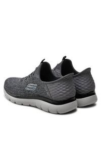 skechers - Skechers Sneakersy 232469 CCBK Szary. Kolor: szary. Materiał: materiał