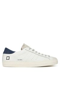 D.A.T.E. Sneakersy Hill Low Vintage Calf M431-HL-VC Biały. Kolor: biały. Materiał: skóra