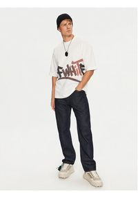 OFF-WHITE - Off-White T-Shirt OMAA119G21JER0050129 Biały Regular Fit. Kolor: biały. Materiał: bawełna #2