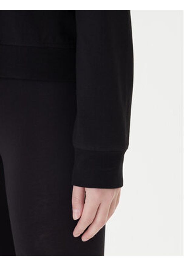 Hugo Bluza 50490594 Czarny Relaxed Fit. Kolor: czarny. Materiał: bawełna