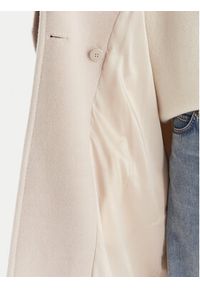 Marella Płaszcz wełniany English 2523016142 Szary Regular Fit. Kolor: szary. Materiał: wełna #3