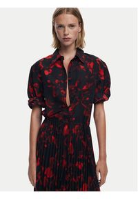 Desigual Sukienka koszulowa Plisado 25WWVW16 Czerwony Regular Fit. Kolor: czerwony. Materiał: syntetyk. Typ sukienki: koszulowe #3