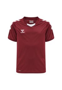 Koszulka dziecięca Hummel hmlCORE XK. Kolor: czerwony. Materiał: tkanina. Sport: piłka nożna