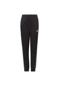 Adidas - Spodnie dla dzieci adidas Core 18 Sweat JUNIOR. Kolor: czarny, wielokolorowy, biały. Sport: piłka nożna #1