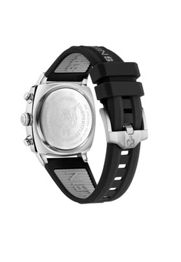 Plein Sport Zegarek Wildcat PSGBA0623 Czarny. Kolor: czarny. Styl: sportowy